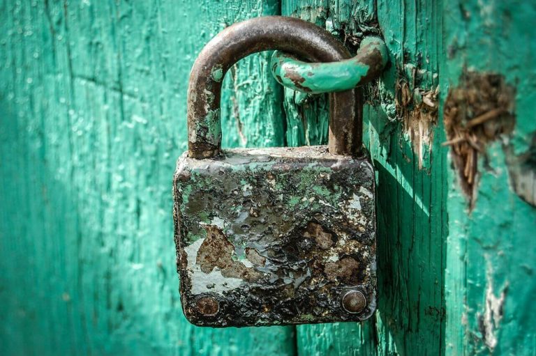 Rusty Padlock